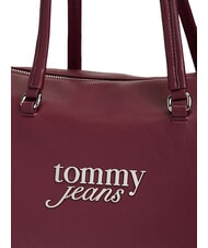 TOMMY HILFIGER TJW BOLD SCRIPT Shoulder tote bag rosewood brown - Women&rsquo;s Bags - 4