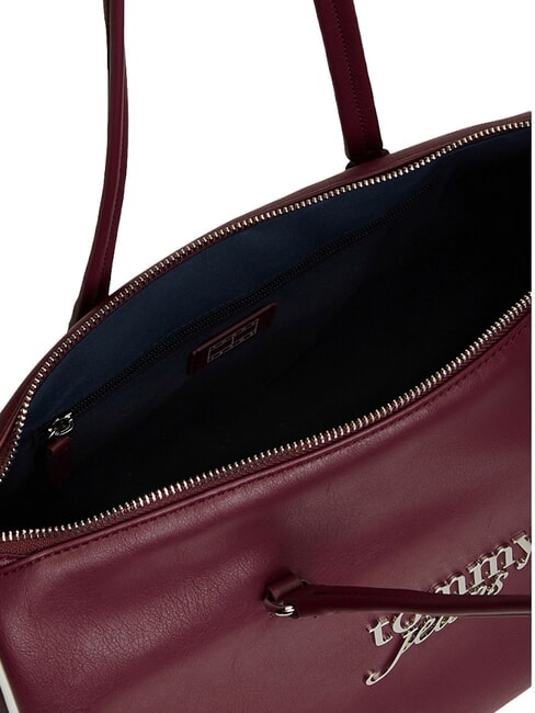 TJW BOLD SCRIPT Shoulder tote bag rosewood brown - Women&rsquo;s Bags