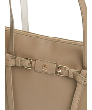 TOMMY HILFIGER TH BUCKLE Shoulder tote bag tundra moss - Women&rsquo;s Bags - 4