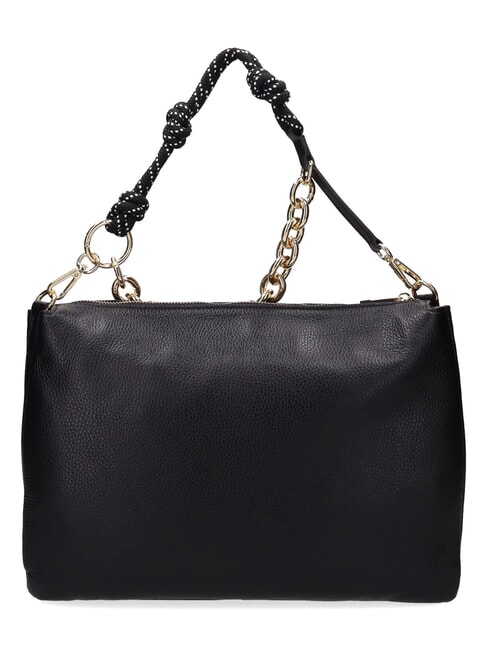 REFLEX DOLLARO Leather bag, with shoulder strap black - Women&rsquo;s Bags
