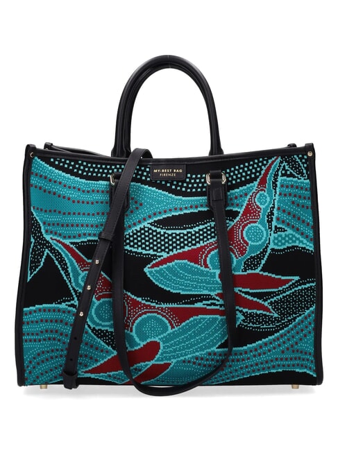 ATENA BIOSPHERE Triple portability bag whales - Women&rsquo;s Bags