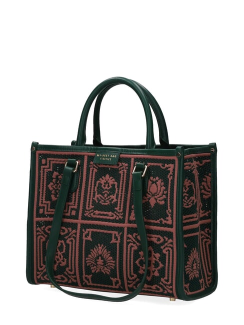 ATENA LHASA S Triple portability bag green opera - Women&rsquo;s Bags