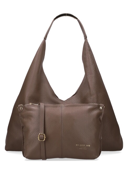ELLISSE MACRO DOLLARO Maxi shoulder bag taupe - Women&rsquo;s Bags