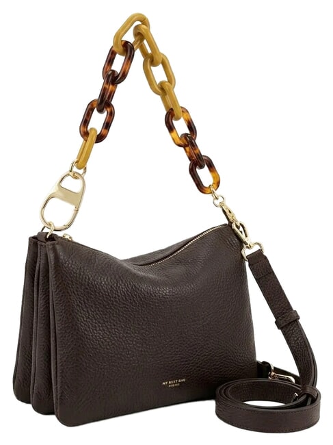 REFLEX MACRO DOLLARO Mini shoulder bag, with shoulder strap dark brown - Women&rsquo;s Bags