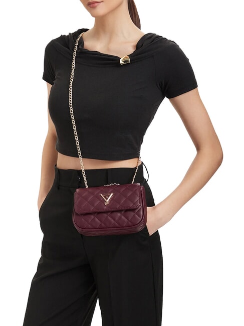 GIRLS Mini quilted shoulder bag red beet juice - Women&rsquo;s Bags