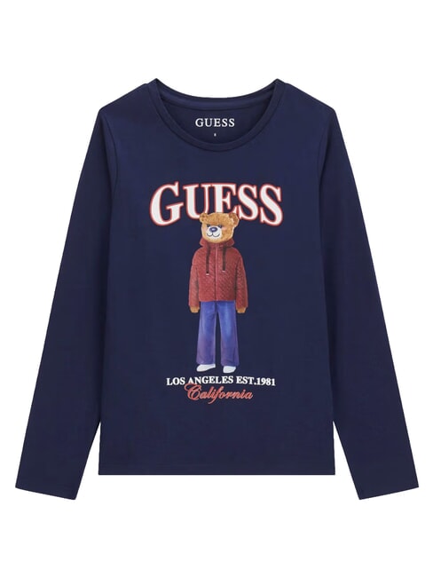 KIDS Long-sleeved T-shirt blackened blue - Child T-shirt