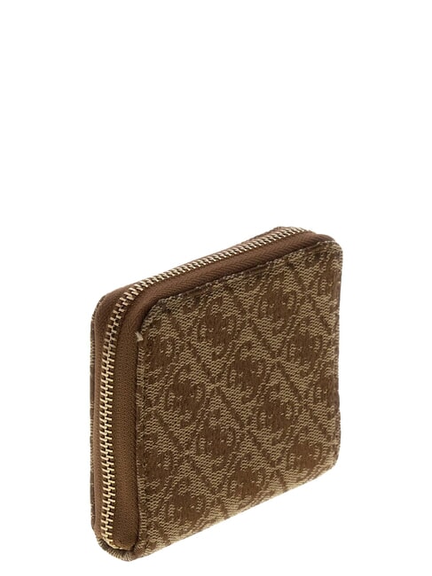 KIDS Zip-around wallet 4g aop beige white - Kids bags and accessories