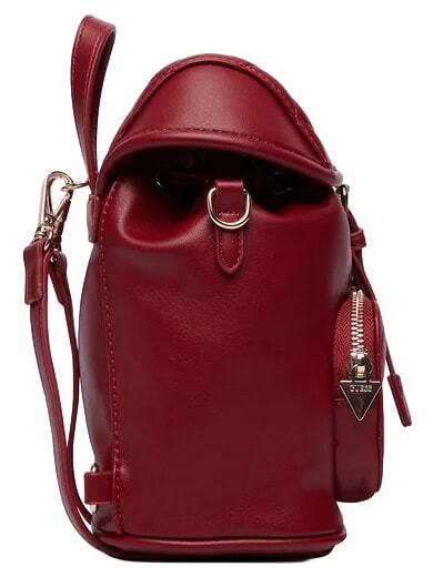 KIDS Backpack with front pocket red beet juice - Kids bags and accessories