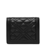 LOVE MOSCHINO QUILTED Mini Wallet Black - Women&rsquo;s Wallets - 3