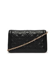 LOVE MOSCHINO QUILTED Clutch / Wallet with shoulder strap Black - Women&rsquo;s Wallets - 4