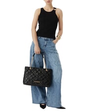 LOVE MOSCHINO QUILTED Shoulder bag Black - Women&rsquo;s Bags - 2
