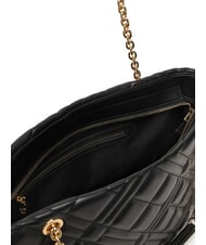 LOVE MOSCHINO QUILTED Shoulder bag Black - Women&rsquo;s Bags - 4