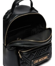 LOVE MOSCHINO QUILTED Backpack Black - Women&rsquo;s Bags - 4