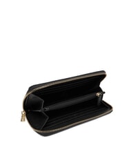 LOVE MOSCHINO QUILTED Zip Around Wallet Black - Women&rsquo;s Wallets - 2