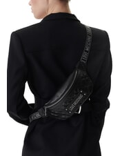 LOVE MOSCHINO QUILTED Pouch black lacquer - Women&rsquo;s Bags - 2