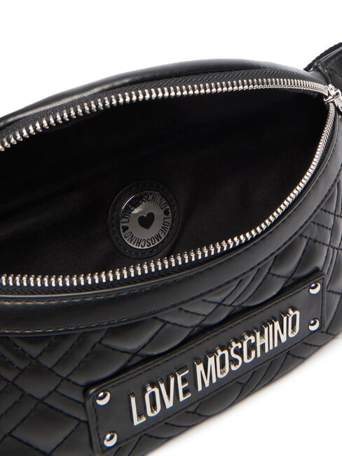 QUILTED Pouch black lacquer - Women&rsquo;s Bags