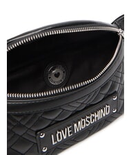 LOVE MOSCHINO QUILTED Pouch black lacquer - Women&rsquo;s Bags - 4
