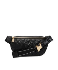 LOVE MOSCHINO QUILTED Pouch Black - Women&rsquo;s Bags - 3