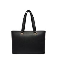 LOVE MOSCHINO HEART TURNLOCK Shopping Bag Black - Women&rsquo;s Bags - 3
