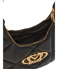 LOVE MOSCHINO EMBOSSED Q Shoulder bag Black - Women&rsquo;s Bags - 5