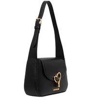 LOVE MOSCHINO HEART TURNLOCK Shoulder bag Black - Women&rsquo;s Bags - 2