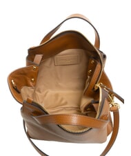GIANNI CHIARINI ORIGAMI Mini handbag with shoulder strap walnuts - Women&rsquo;s Bags - 5