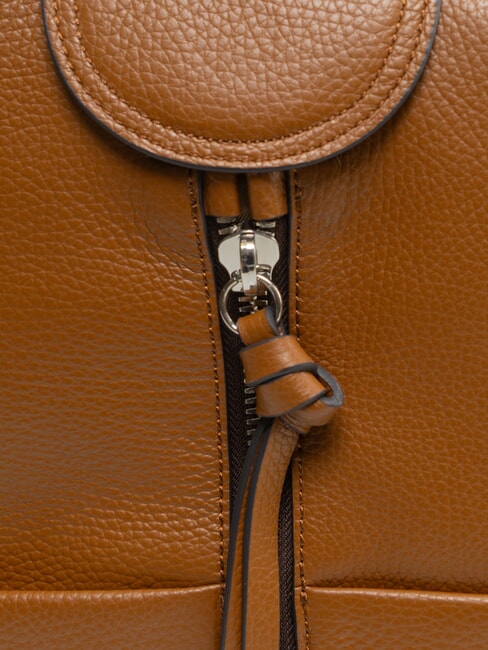 GIADA Women's leather backpack walnuts - Women&rsquo;s Bags