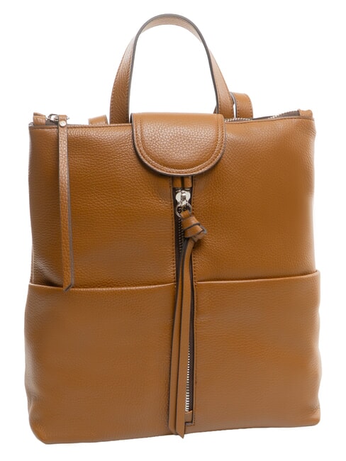 GIADA Women's leather backpack walnuts - Women&rsquo;s Bags