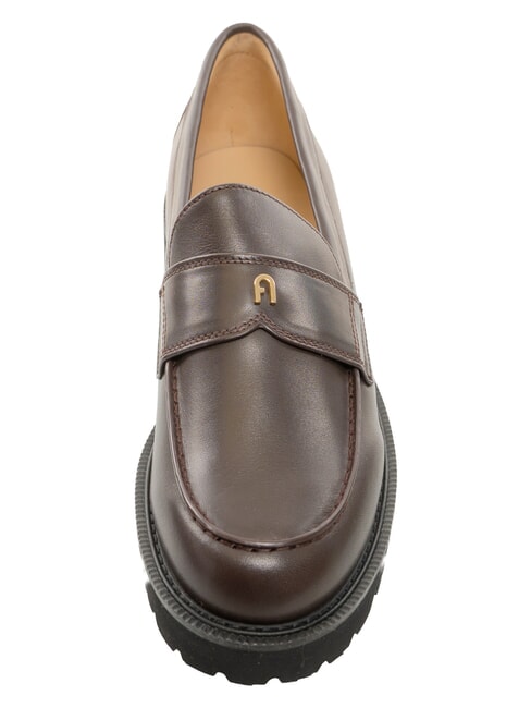 TANK Leather moccasins chocolate - Women&rsquo;s shoes