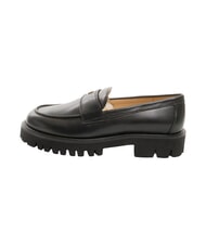 FURLA TANK Leather moccasins Black - Women&rsquo;s shoes - 3