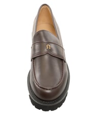 FURLA TANK Leather moccasins chocolate - Women&rsquo;s shoes - 5