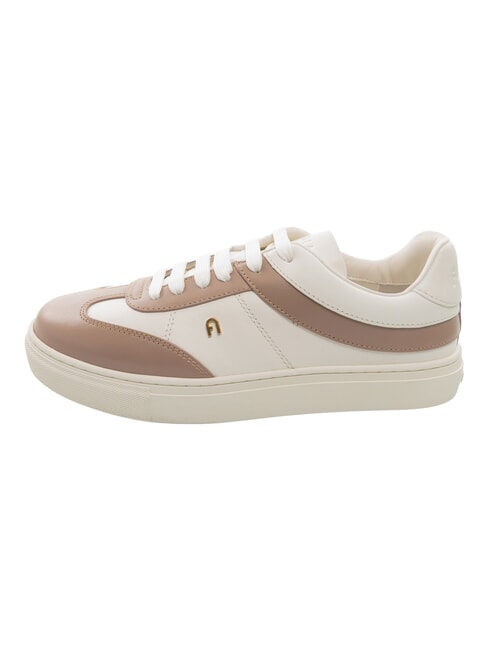 CITY  Leather sneakers talcum powder h+taupe - Women&rsquo;s shoes