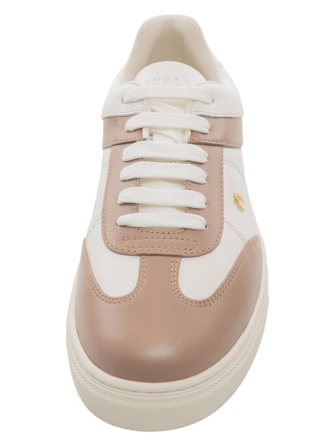 CITY  Leather sneakers talcum powder h+taupe - Women&rsquo;s shoes
