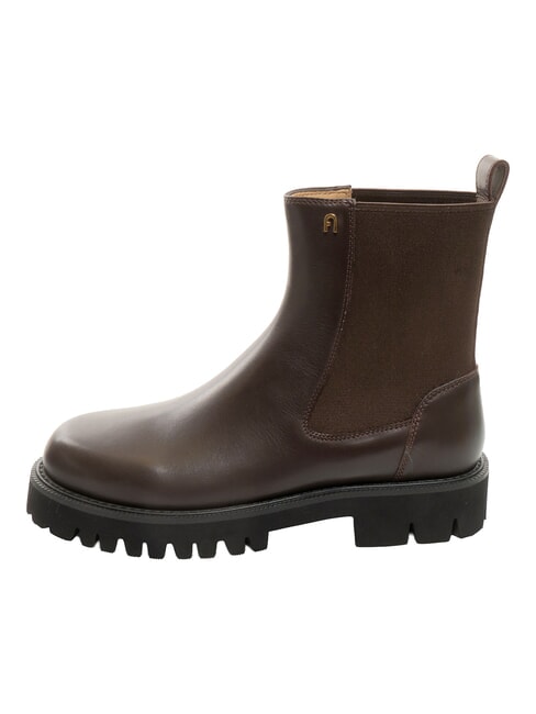 TANK Ankle boots with 3.5 cm heel chocolate - Women&rsquo;s shoes