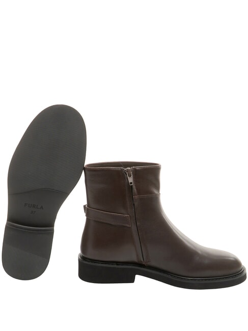 FROST  Leather ankle boots chocolate - Women&rsquo;s shoes
