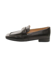 FURLA SIGNATURE  Leather moccasins Black - Women&rsquo;s shoes - 3