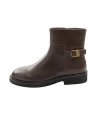 FURLA FROST  Leather ankle boots chocolate - Women&rsquo;s shoes - 3