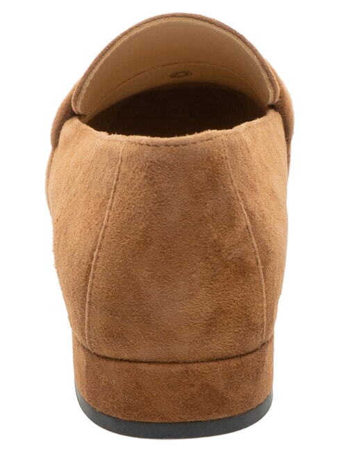 SIGNATURE  Suede leather loafers cognac - Women&rsquo;s shoes
