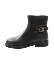 FURLA FROST  Leather ankle boots Black - Women&rsquo;s shoes - 3