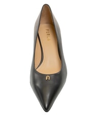 FURLA SIGNATURE  Suede leather loafers cognac - Women&rsquo;s shoes - 4