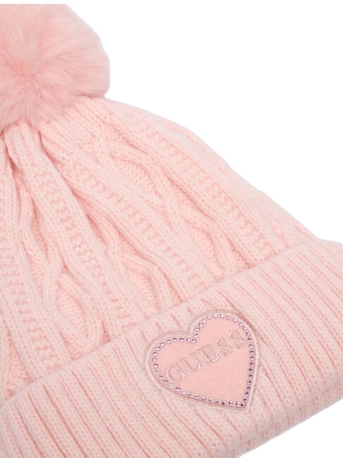 KIDS POM POM Hat with pom poms pink sugar - Baby Hat