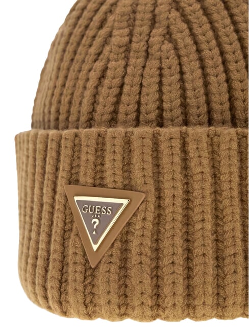 NOELLE 2 KNITTED Cuffed hat cappuccino - Hats
