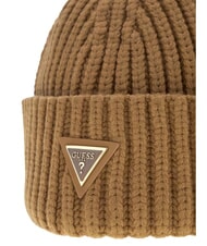 GUESS NOELLE 2 KNITTED Cuffed hat cappuccino - Hats - 4