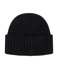 GUESS NOELLE 2 KNITTED Cuffed hat BLACK - Hats - 2