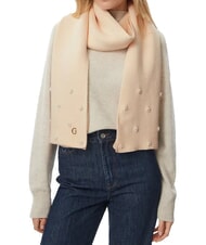 GUESS KNITTED Glitter scarf OFFWHITE - Scarves - 2