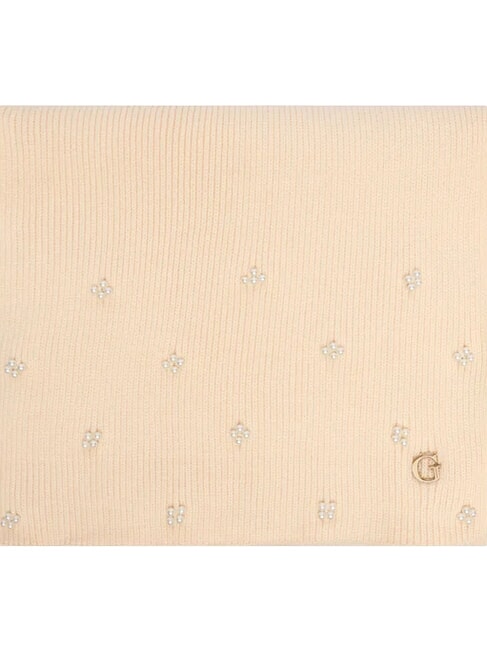 KNITTED Glitter scarf OFFWHITE - Scarves