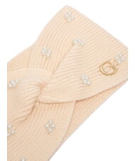 GUESS KNITTED Glitter headband OFFWHITE - Hats - 3