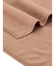 GUESS KNITTED Scarf with logo bone - Scarves - 2