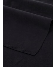 GUESS KNITTED Scarf with logo BLACK - Scarves - 3