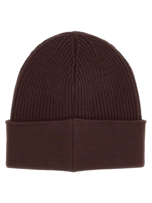 KNITTED Cuffed hat bitter brown - Hats